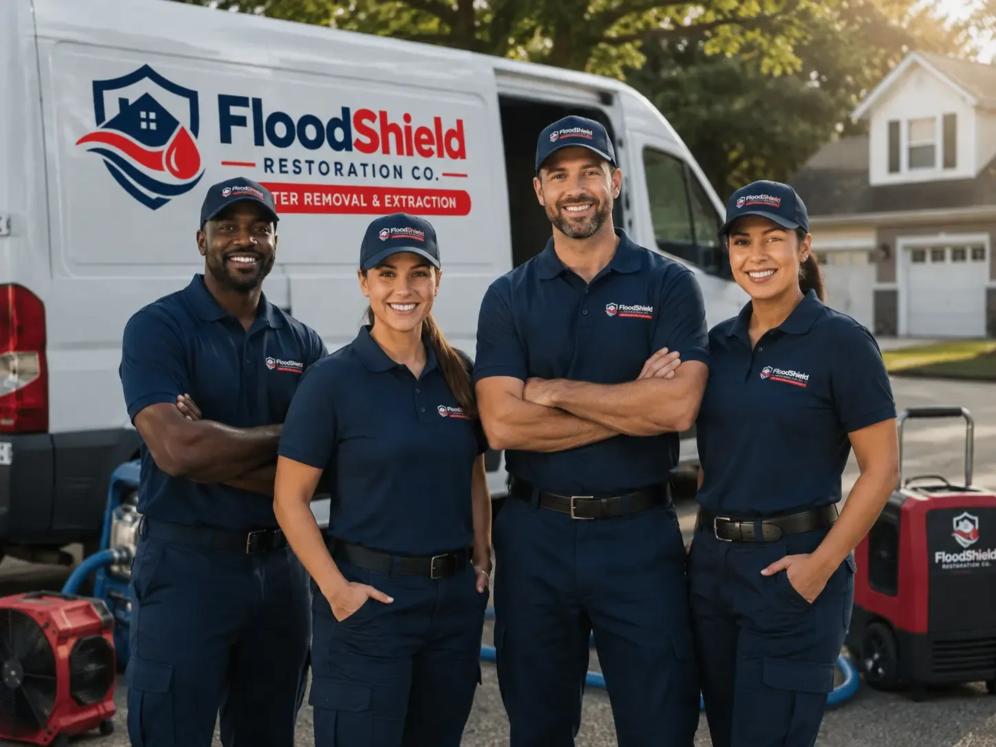 Flood Damage Restoration company in Mcconnelsville, OH